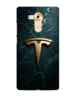 Чохол для Huawei Mate 8 (NXT) з картинкою «Мармурова Tesla Gold»