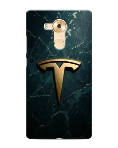 Чохол для Huawei Mate 8 (NXT) з картинкою «Мармурова Tesla Gold»