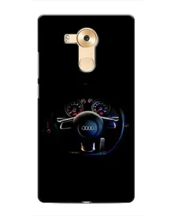 Чохол для Huawei Mate 8 (NXT) з картинкою «Салон Audi — кермо»