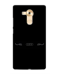 Чохол для Huawei Mate 8 (NXT) з картинкою «Audi — світловий підпис»