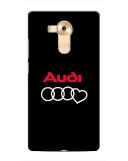 Чохол для Huawei Mate 8 (NXT) з картинкою «Логотип Audi Heart»