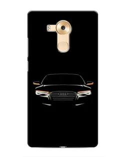 Чохол для Huawei Mate 8 (NXT) з картинкою «Audi — нічний контур»