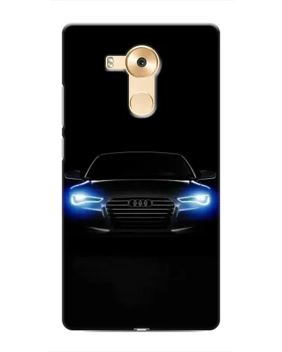 Чохол для Huawei Mate 8 (NXT) з картинкою «Audi в неоні»