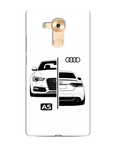 Чохол для Huawei Mate 8 (NXT) з картинкою «Audi — контрастний дизайн»