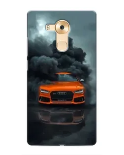 Чохол для Huawei Mate 8 (NXT) з картинкою «Audi у хмарах диму»
