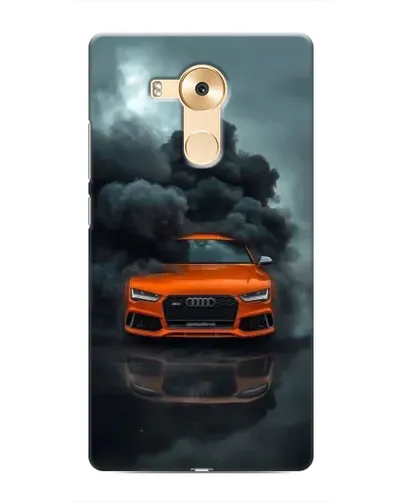 Чохол для Huawei Mate 8 (NXT) з картинкою «Audi у хмарах диму»