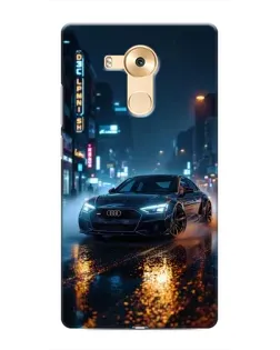 Чохол для Huawei Mate 8 (NXT) з картинкою «Нічне місто та Audi»