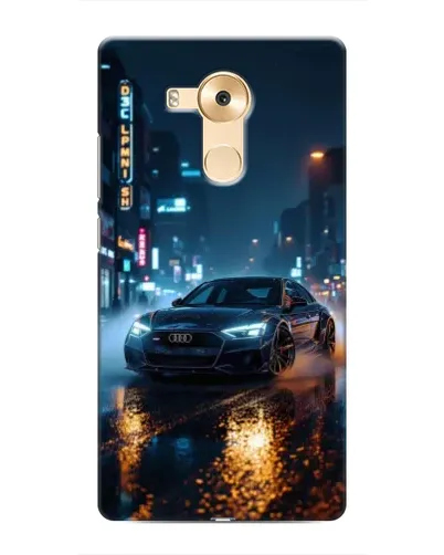 Чохол для Huawei Mate 8 (NXT) з картинкою «Нічне місто та Audi»