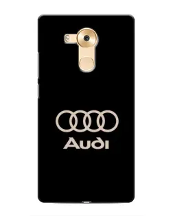 Чохол для Huawei Mate 8 (NXT) з картинкою «Audi — золотий логотип»