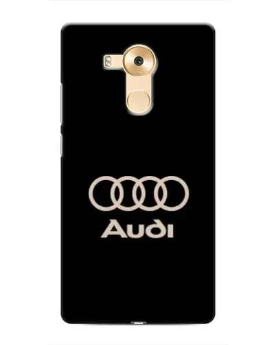 Чохол для Huawei Mate 8 (NXT) з картинкою «Audi — золотий логотип»