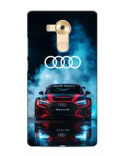 Чохол для Huawei Mate 8 (NXT) з картинкою «Audi Sport — неон»