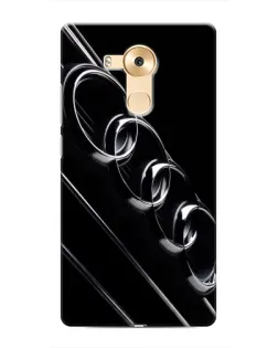 Чохол для Huawei Mate 8 (NXT) з картинкою «Audi — абстрактні кільця»