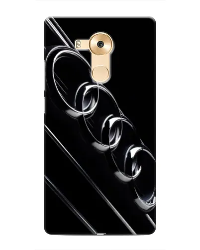 Чохол для Huawei Mate 8 (NXT) з картинкою «Audi — абстрактні кільця»