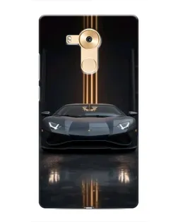 Чехол для Huawei Mate 8 (NXT) с картинкой «Lamborghini золотые линии» Чехол для Huawei Mate 8 (NXT) с картинкой «Lamborghini золотые линии»