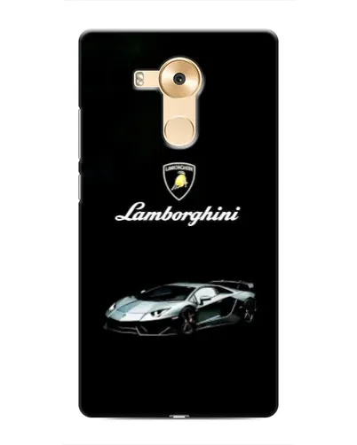 Чехол для Huawei Mate 8 (NXT) с картинкой «Логотип Lamborghini классика»