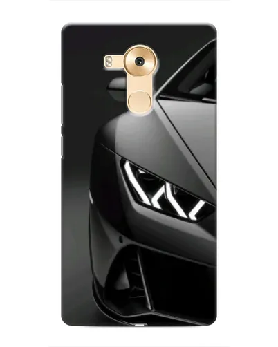 Чехол для Huawei Mate 8 (NXT) с картинкой «Lamborghini фары детализация»
