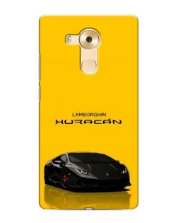 Чехол для Huawei Mate 8 (NXT) с картинкой «Lamborghini Huracan черный» Чехол для Huawei Mate 8 (NXT) с картинкой «Lamborghini Huracan черный»