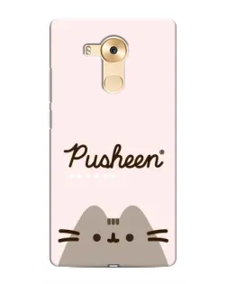Чохол для Huawei Mate 8 (NXT) з картинкою «Pusheen логотип»