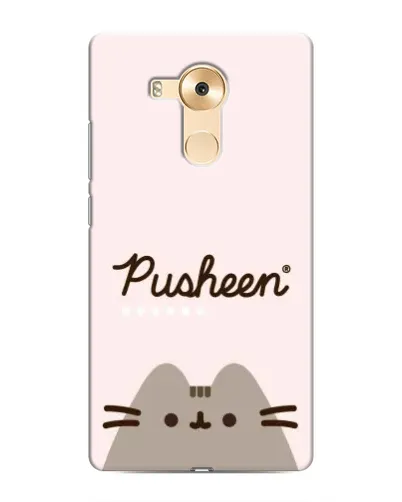 Чохол для Huawei Mate 8 (NXT) з картинкою «Pusheen логотип»