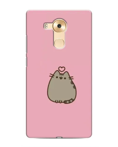 Чохол для Huawei Mate 8 (NXT) з картинкою «Pusheen серце»