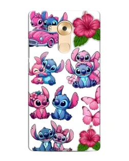 Чохол для Huawei Mate 8 (NXT) з картинкою «Стікери Stitch та Angel»