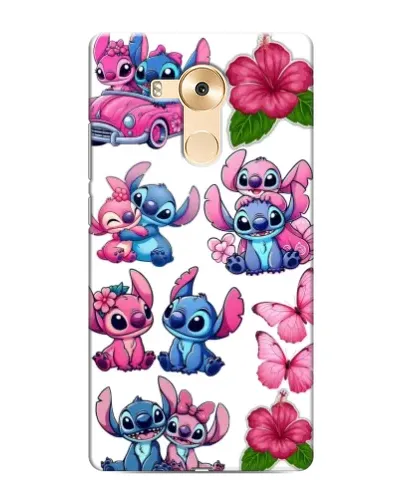 Чохол для Huawei Mate 8 (NXT) з картинкою «Стікери Stitch та Angel»