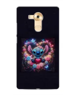 Чохол для Huawei Mate 8 (NXT) з картинкою «Stitch у квітах»