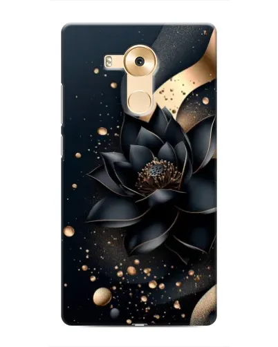 Чехол для Huawei Mate 8 (NXT) с картинкой «Черный лотос»