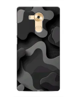 Чохол для Huawei Mate 8 (NXT) з картинкою «Темний абстрактний камуфляж»