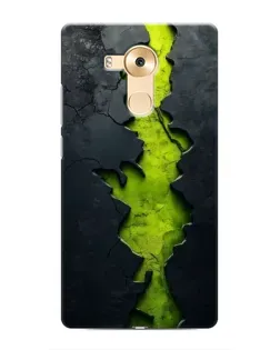 Чохол для Huawei Mate 8 (NXT) з картинкою «Салатовий розлом скелі»
