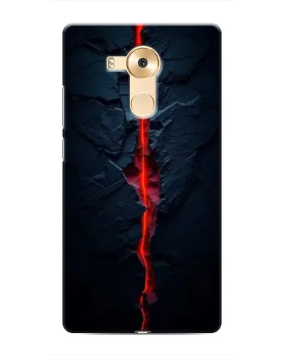Чохол для Huawei Mate 8 (NXT) з картинкою «Червона лавова тріщина»
