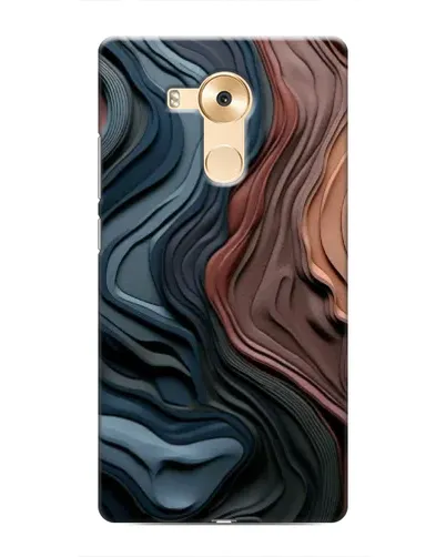 Чохол для Huawei Mate 8 (NXT) з картинкою «Кольорові хвилі каньйону»