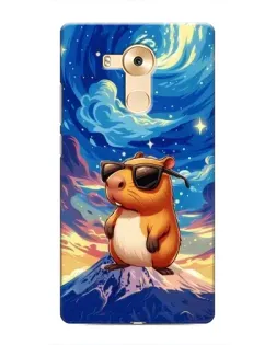 Чехол для Huawei Mate 8 (NXT) с картинкой «Капибара Ван Гога»