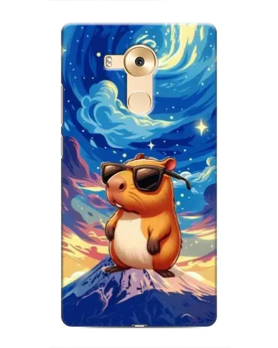 Чехол для Huawei Mate 8 (NXT) с картинкой «Капибара Ван Гога»