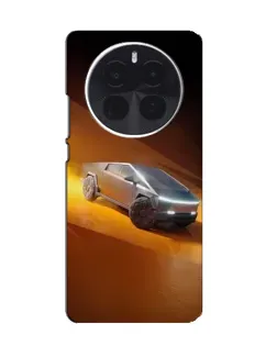 Чехол для Huawei Mate 80 Pro Max Wind с картинкой «Cybertruck в пустыне»