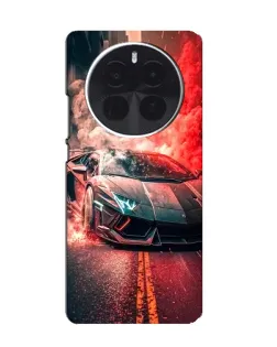 Чехол для Huawei Mate 80 Pro Max Wind с картинкой «Lamborghini красный дым» Чехол для Huawei Mate 80 Pro Max Wind с картинкой «Lamborghini красный дым»