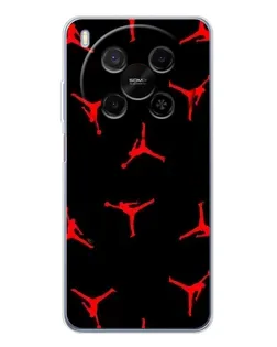Чехол для Huawei Mate 80 Pro Max с картинкой «Jordan Red Pattern»