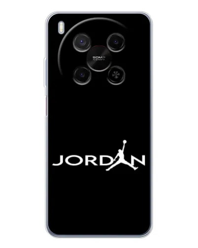 Чехол для Huawei Mate 80 Pro Max с картинкой «Jordan White Logo» Чехол для Huawei Mate 80 Pro Max с картинкой «Jordan White Logo»