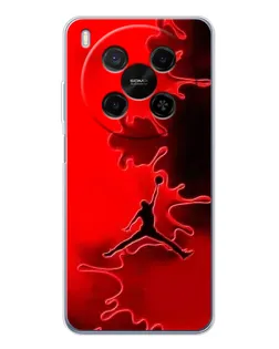Чехол для Huawei Mate 80 Pro Max с картинкой «Jordan Red Smoke»
