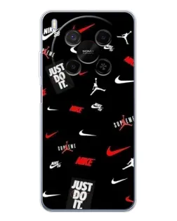 Чехол для Huawei Mate 80 Pro Max с картинкой «Nike Mix Pattern»