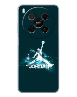 Чехол для Huawei Mate 80 Pro Max с картинкой «Jordan Blue Fire»