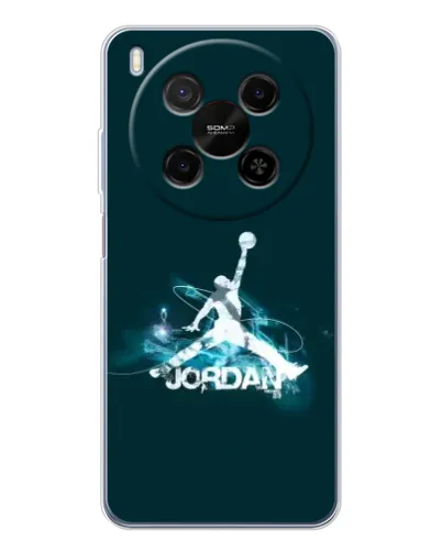 Чехол для Huawei Mate 80 Pro Max с картинкой «Jordan Blue Fire» Чехол для Huawei Mate 80 Pro Max с картинкой «Jordan Blue Fire»