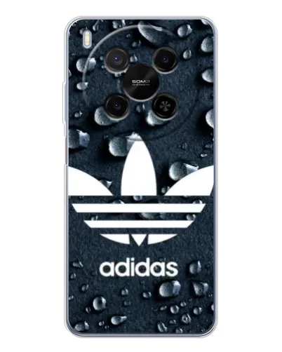 Чехол для Huawei Mate 80 Pro Max с картинкой «Adidas Trefoil Blue»