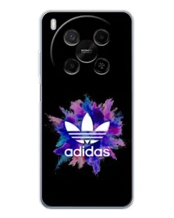 Чехол для Huawei Mate 80 Pro Max с картинкой «Взрыв красок Adidas»