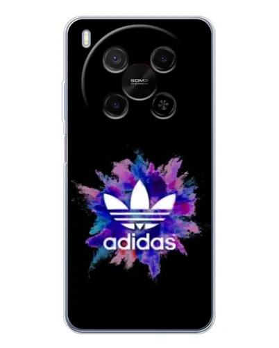 Чехол для Huawei Mate 80 Pro Max с картинкой «Взрыв красок Adidas»