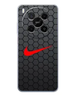 Чехол для Huawei Mate 80 Pro Max с картинкой «Nike — карбоновая сетка»