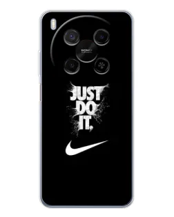 Чехол для Huawei Mate 80 Pro Max с картинкой «Текстовый принт Nike»