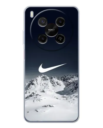 Чехол для Huawei Mate 80 Pro Max с картинкой «Nike — зимние горы» Чехол для Huawei Mate 80 Pro Max с картинкой «Nike — зимние горы»