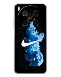 Чехол для Huawei Mate 80 Pro Max с картинкой «Nike и синий дым»