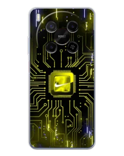 Чехол для Huawei Mate 80 Pro Max с картинкой «Nike — золотая искра» Чехол для Huawei Mate 80 Pro Max с картинкой «Nike — золотая искра»